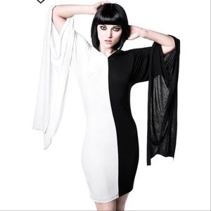 SALE!✨Devil & Angel Yin Yang Hooded Dress/ costume